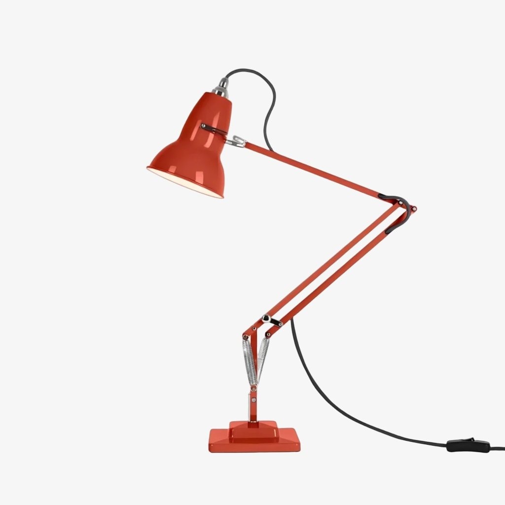 Classic Multicolor Desk Lamp - Adjustable Spring-Arm for Study Room T462