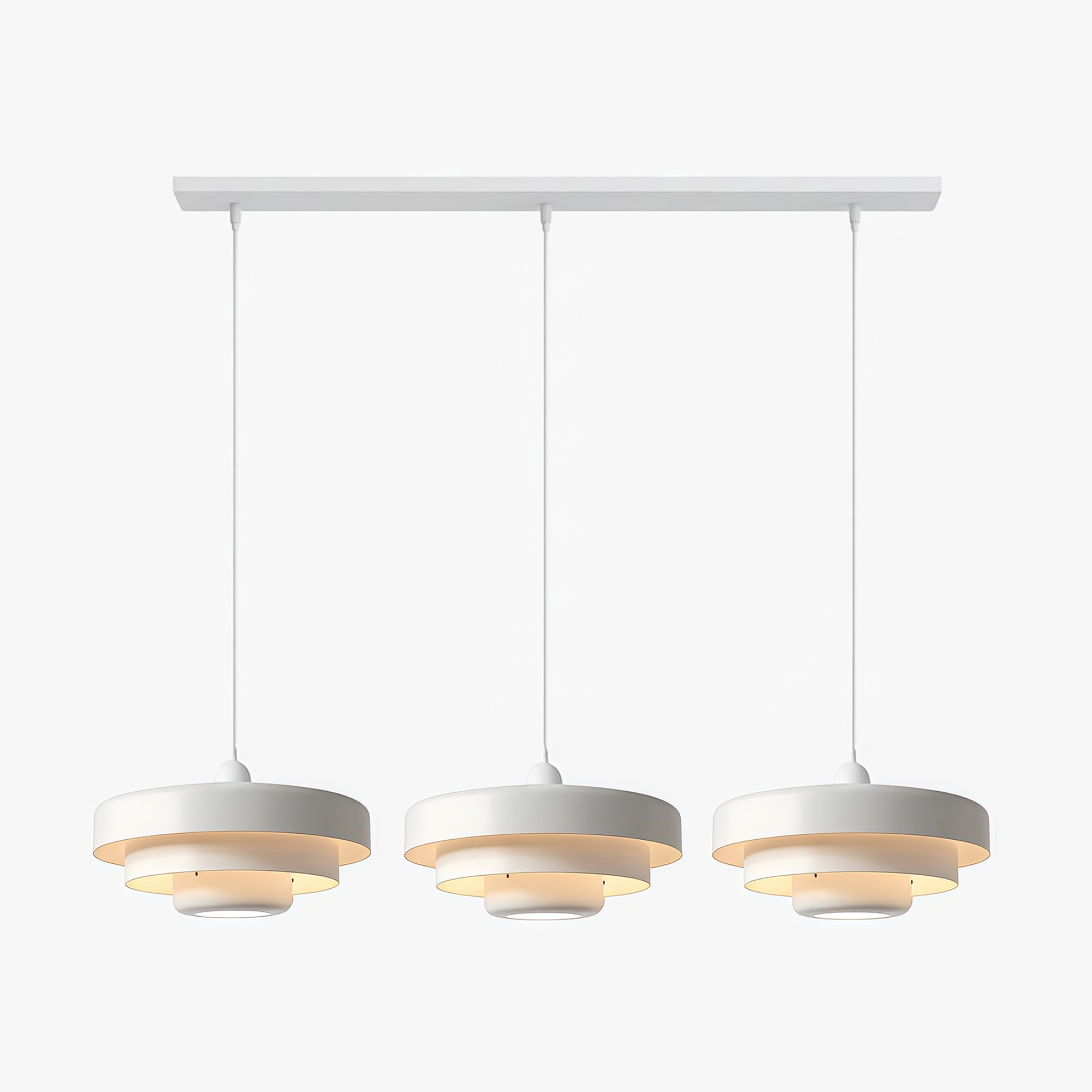 Triple Layer Disc Macaron Cake Pendant Lamp S103