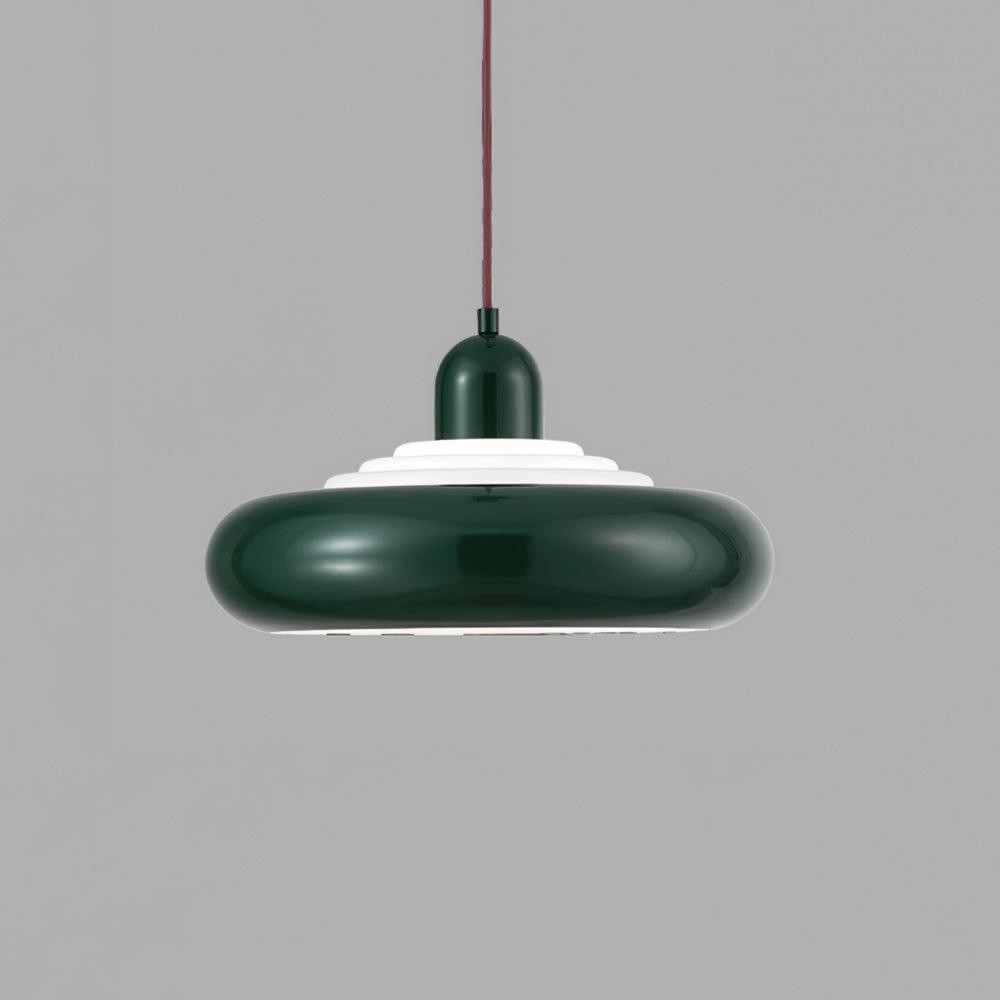 Multi-tiered Round Tower Cream Color Pendant Lamp M385