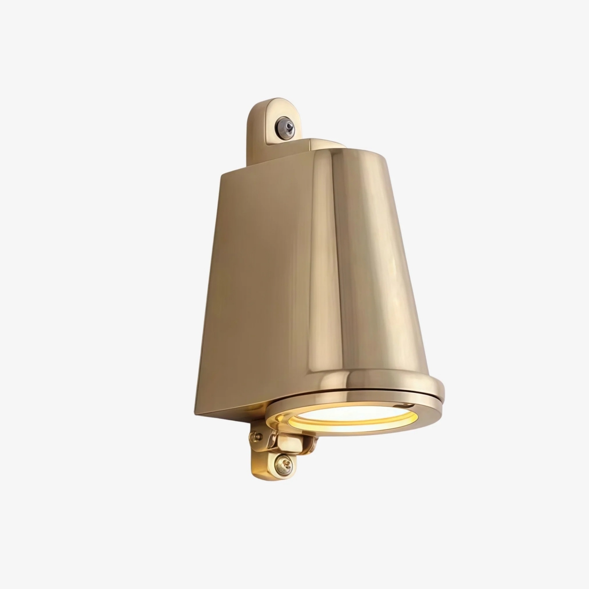 Orran Bell Shade Outdoor Wall Sconce - Industrial Porch Downlight T1201