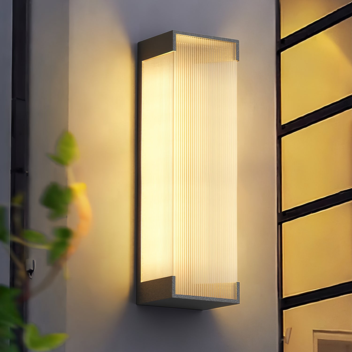 Rectangular Outdoor Wall Light M328