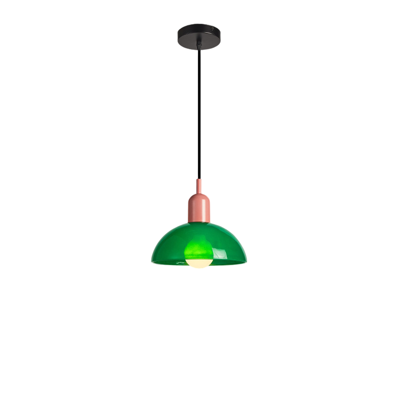 Aurora Nordic Colorful Bowl Pendant Light T2040