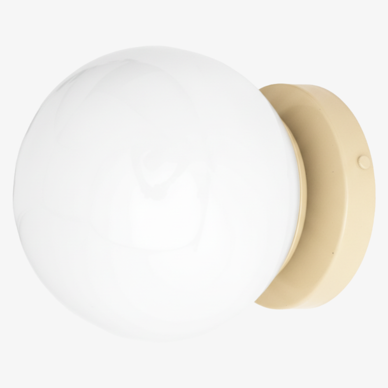 Glorica Glass Globe Wall Sconce - Multi-Color Modern Minimalist Light T359