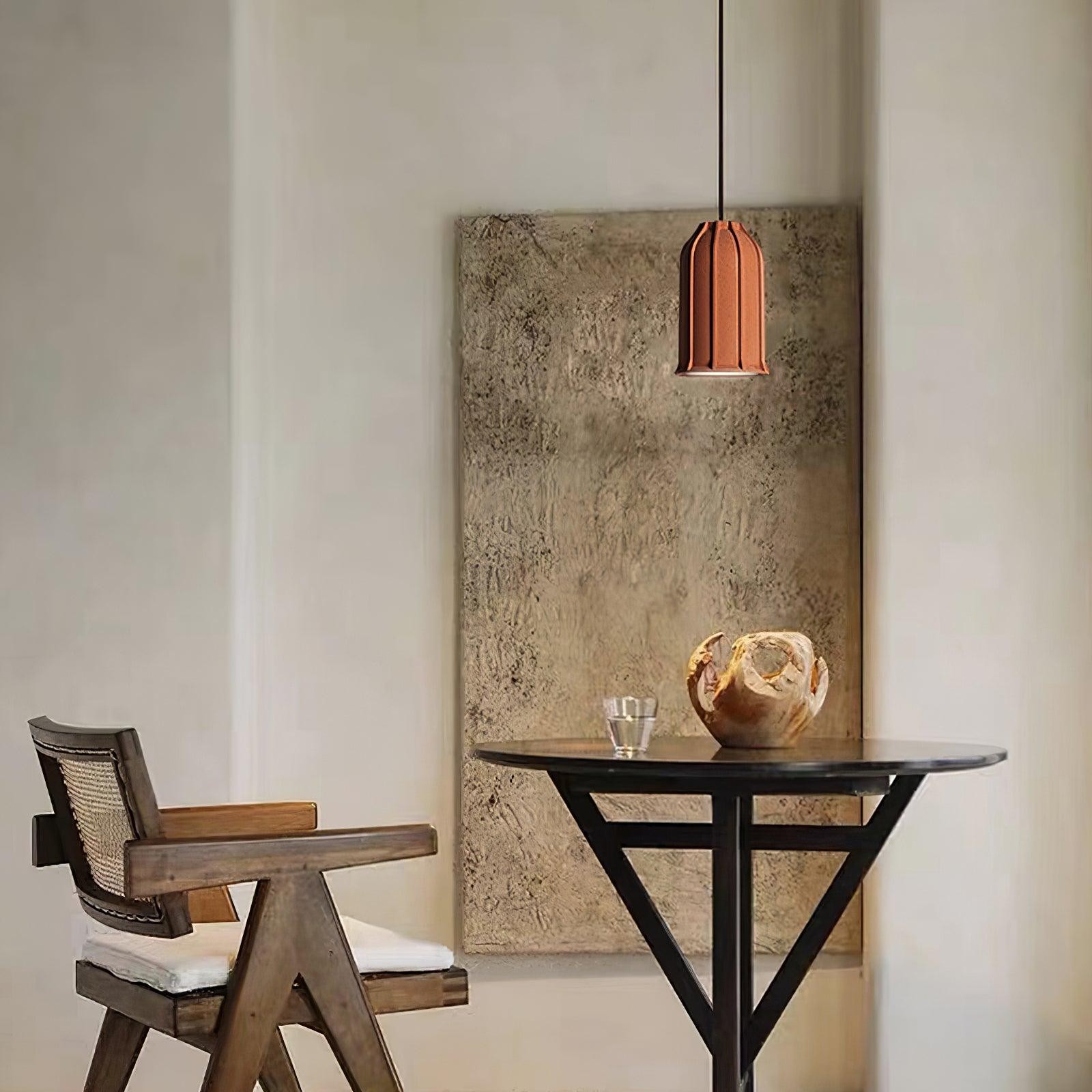 Industrial Style Cement Terracotta Craft Pendant Light M317
