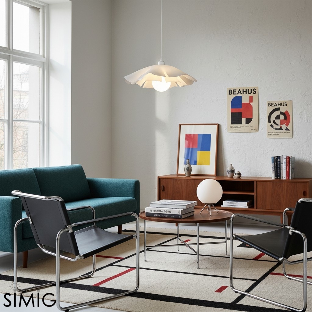 Scandinavian Petal Inspired Shade - Pendant Light for Cafe S396
