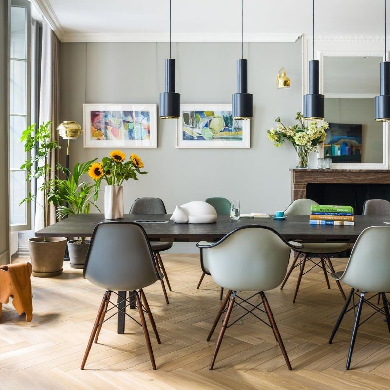 Modern Hand Grenade Pendant Light – Steel Design for Dining Room