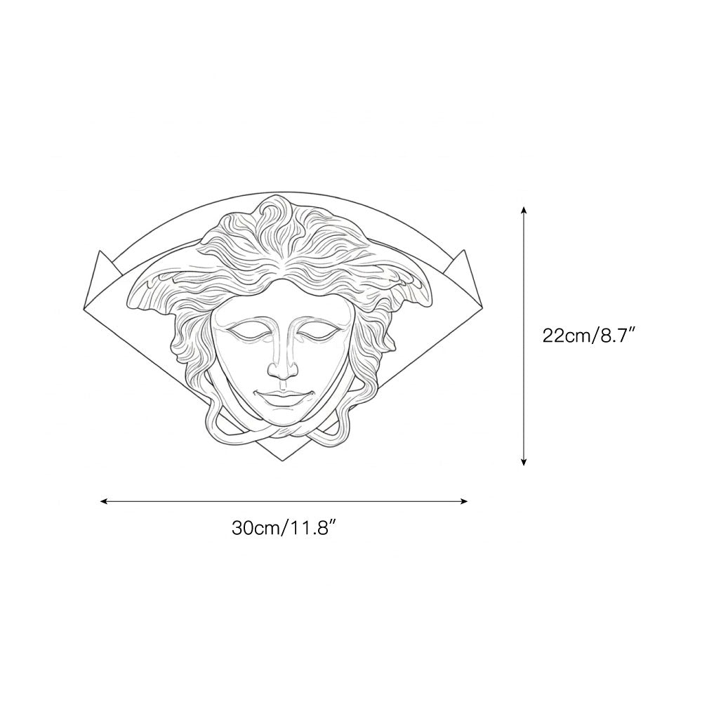 Sphinx Brass Wall Lamp T1968