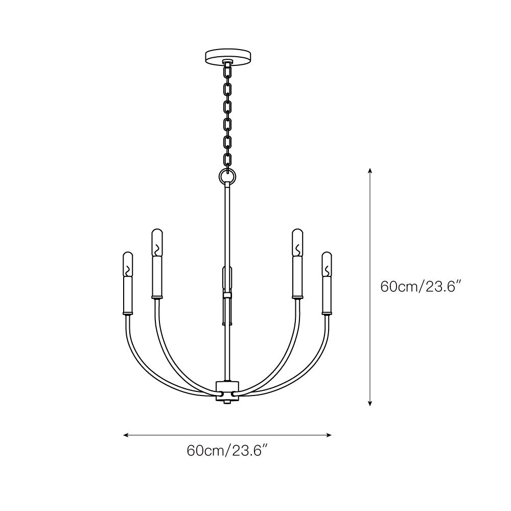 Greenwich Chandelier T1802