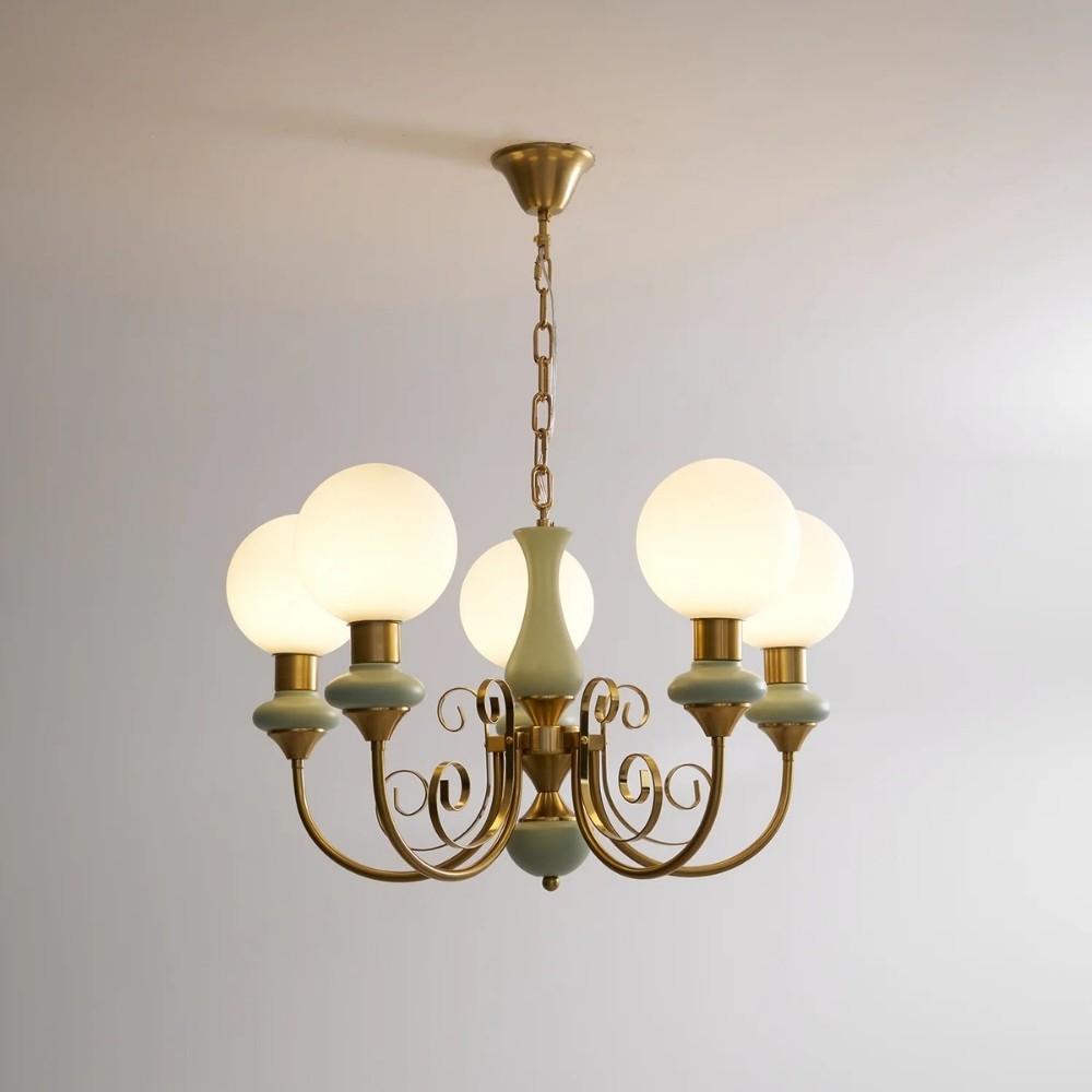 Modern Chandelier with Graceful Silhouette for Ambient Light S219