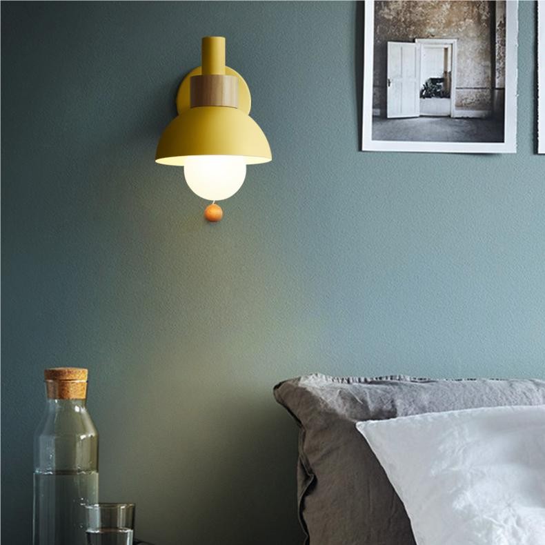 Nordic Colorful Metal Wall Light For Bedroom S41