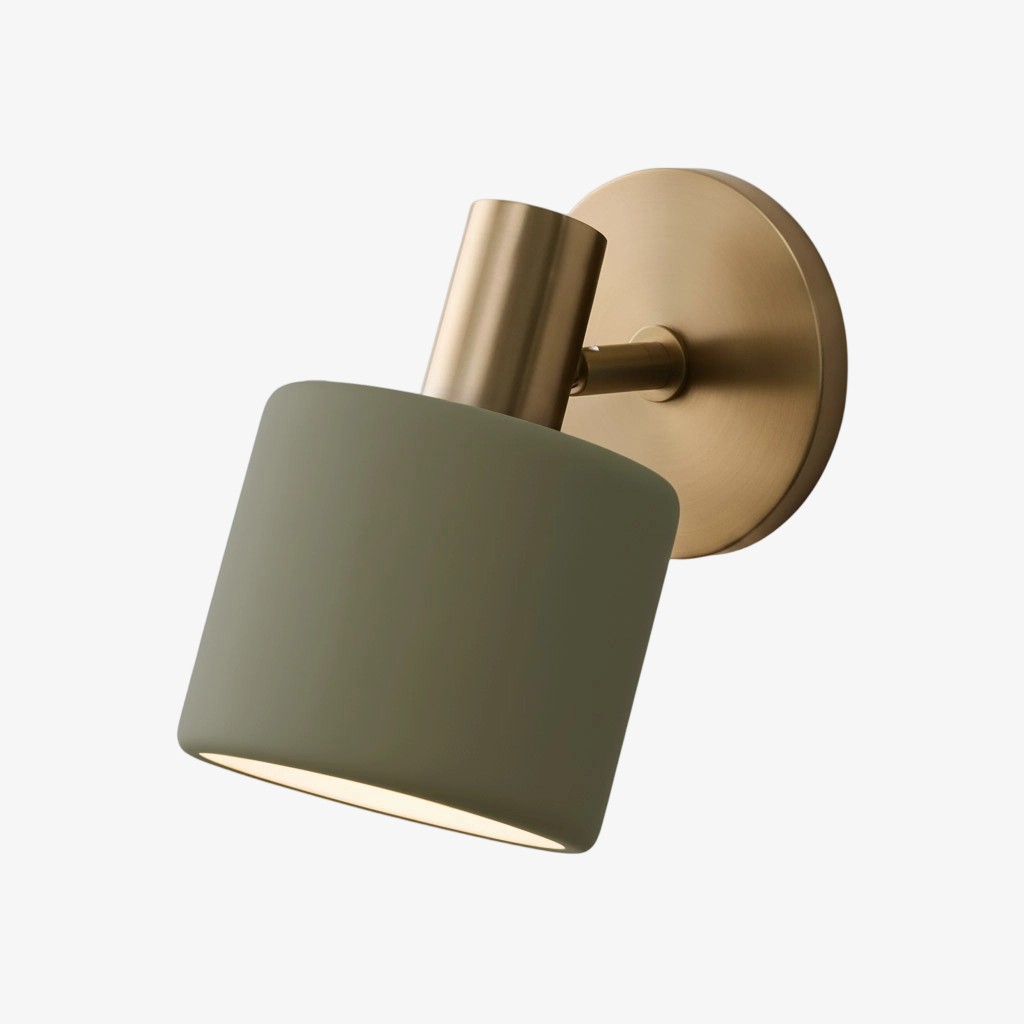 Cerova Anders Ivory Porcelain Wall Sconce – Organic Design for Living Room & Bedroom T015