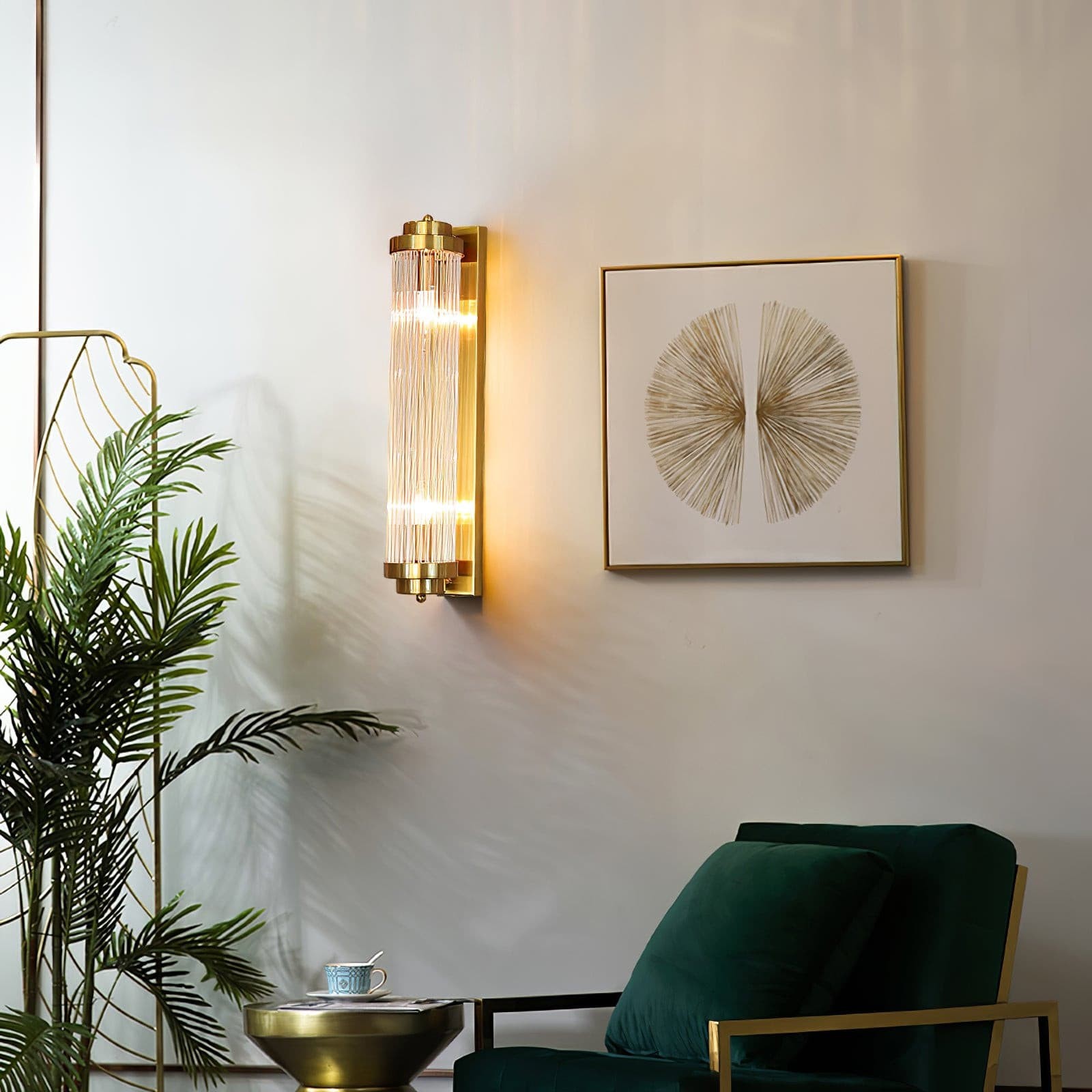 Pillar Offset Wall Lamp T429