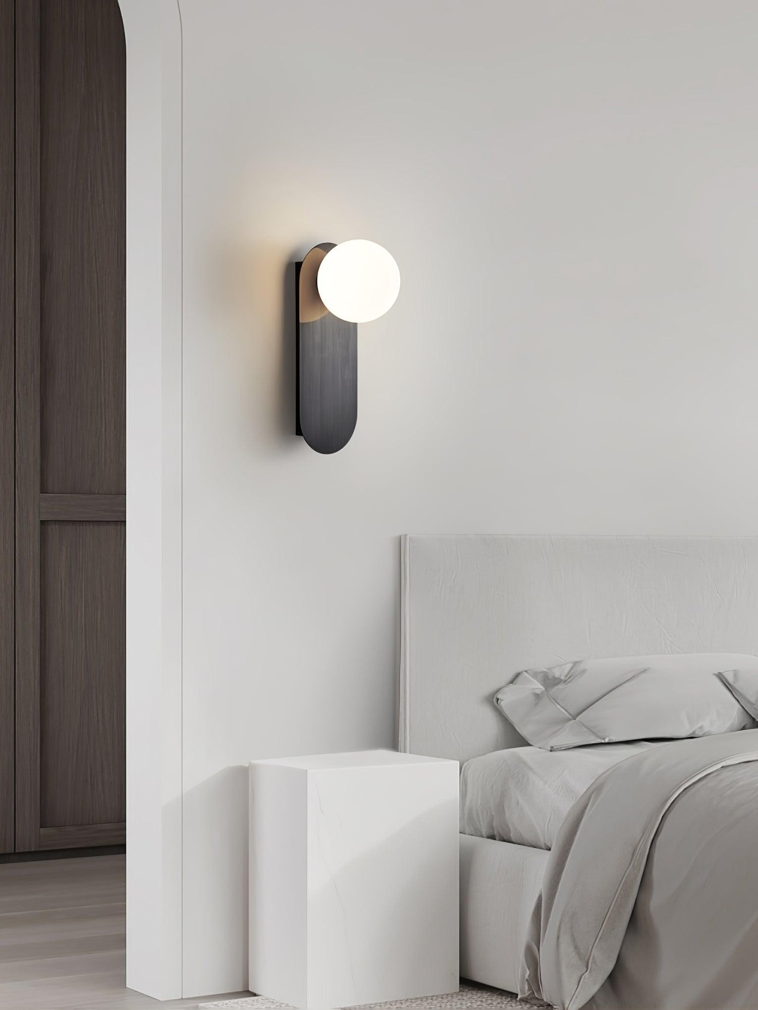 Modern Glass Base Sconce M280