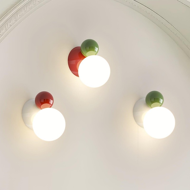 Macaron Globe Metal Wall Light Ceiling Light M124