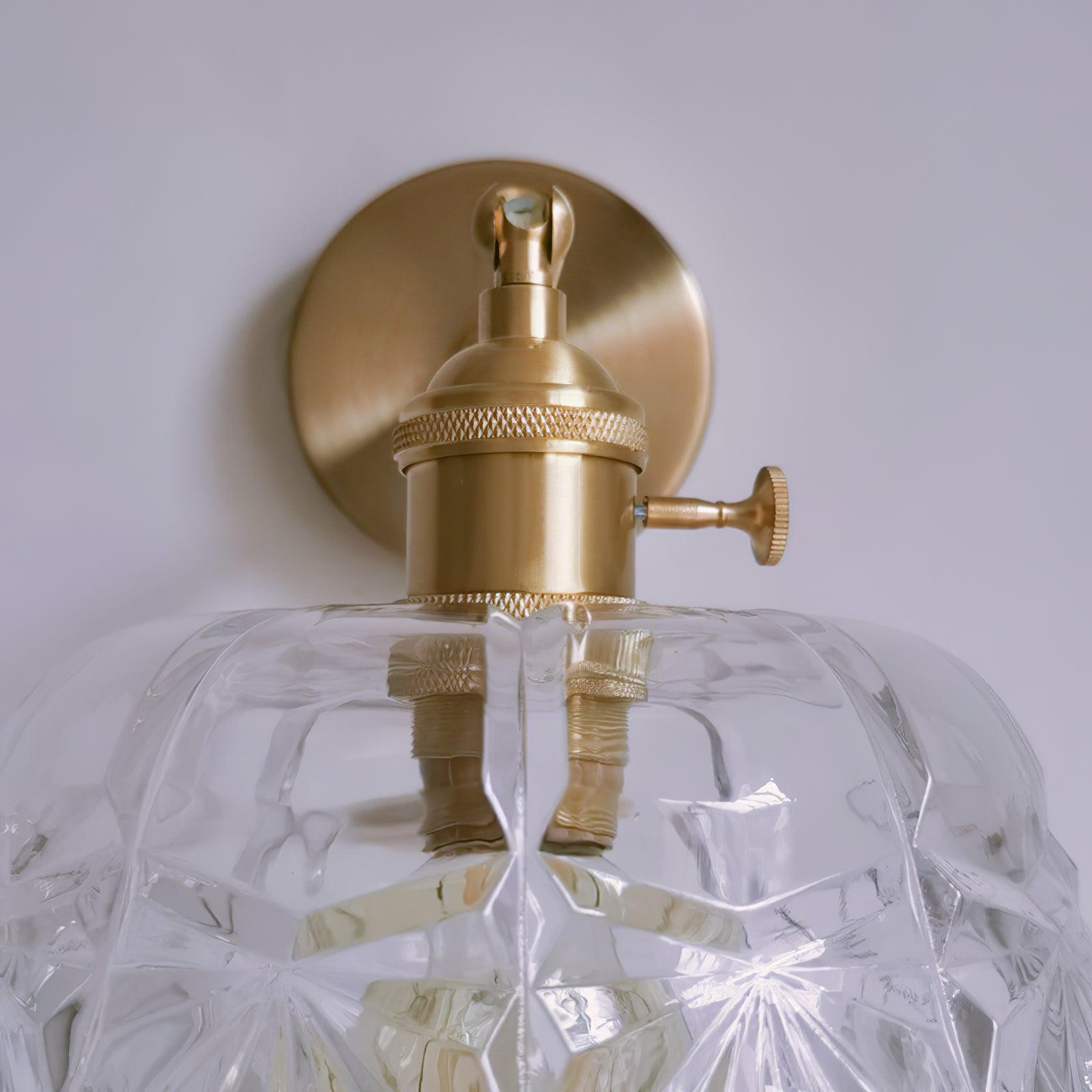 French Crystal Tassel Wall Light M364
