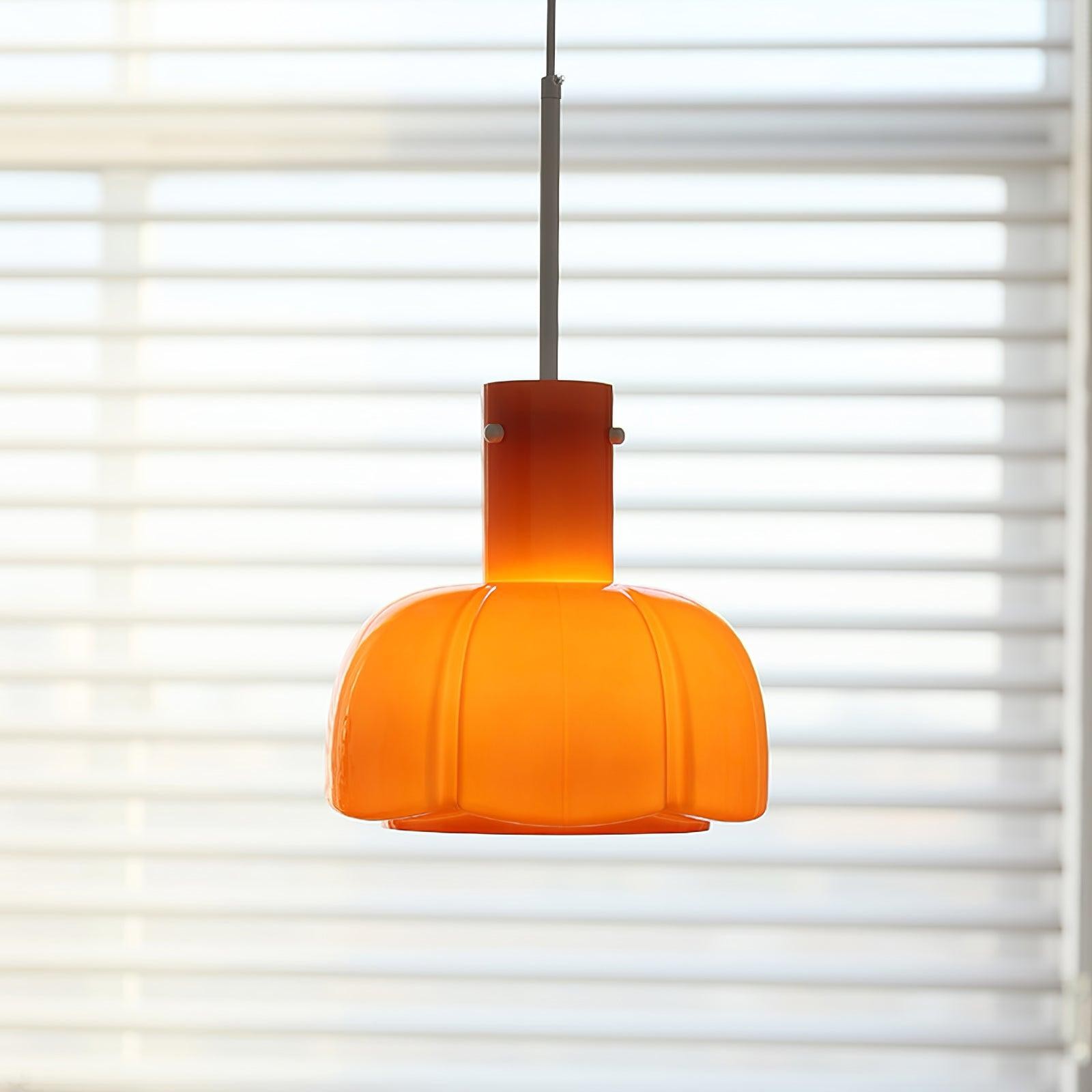 Medieval Style Glass Bud Pendant Lamp M352