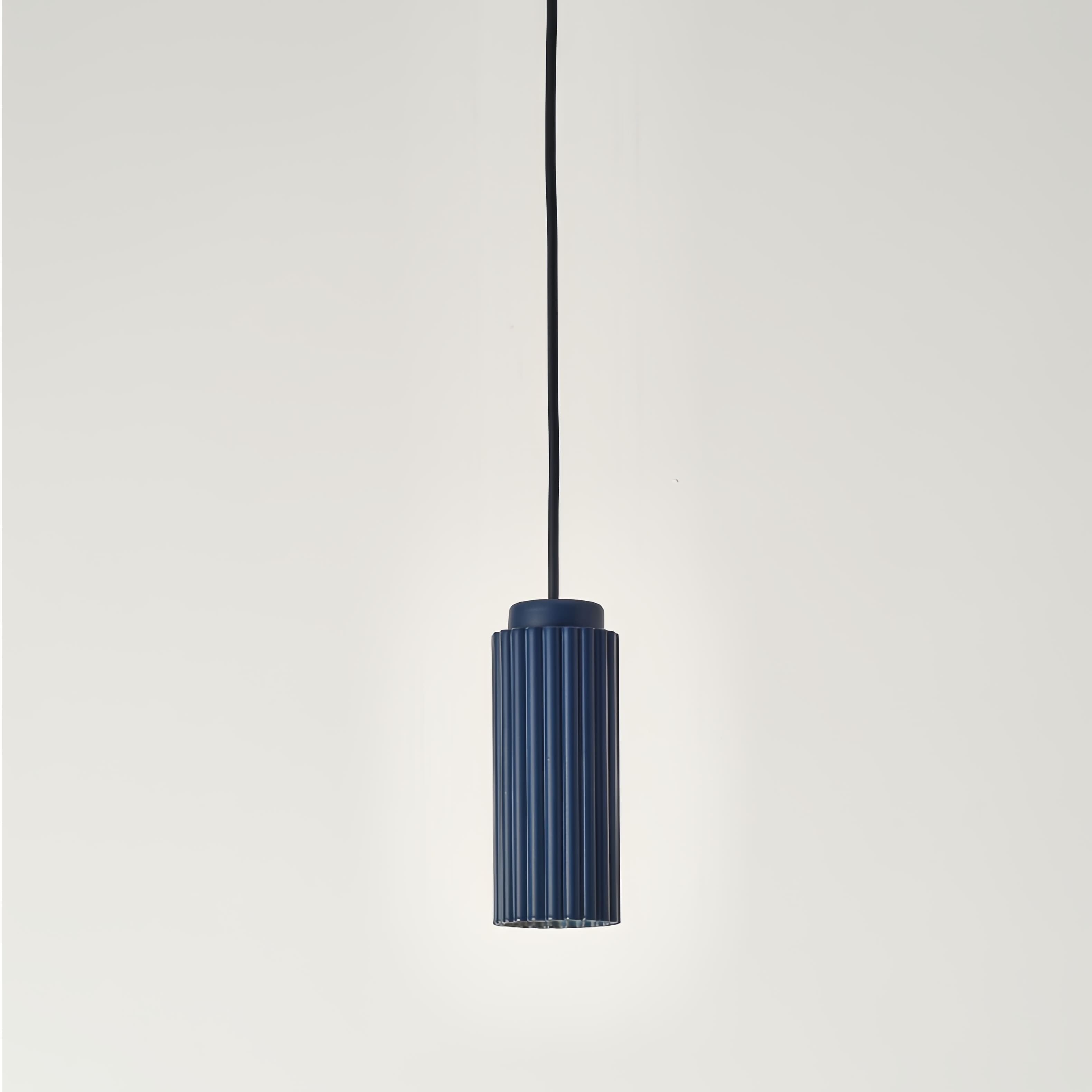 Nordic Cylinder Pendant Light – Textured Minimalist Ambient Lighting S238