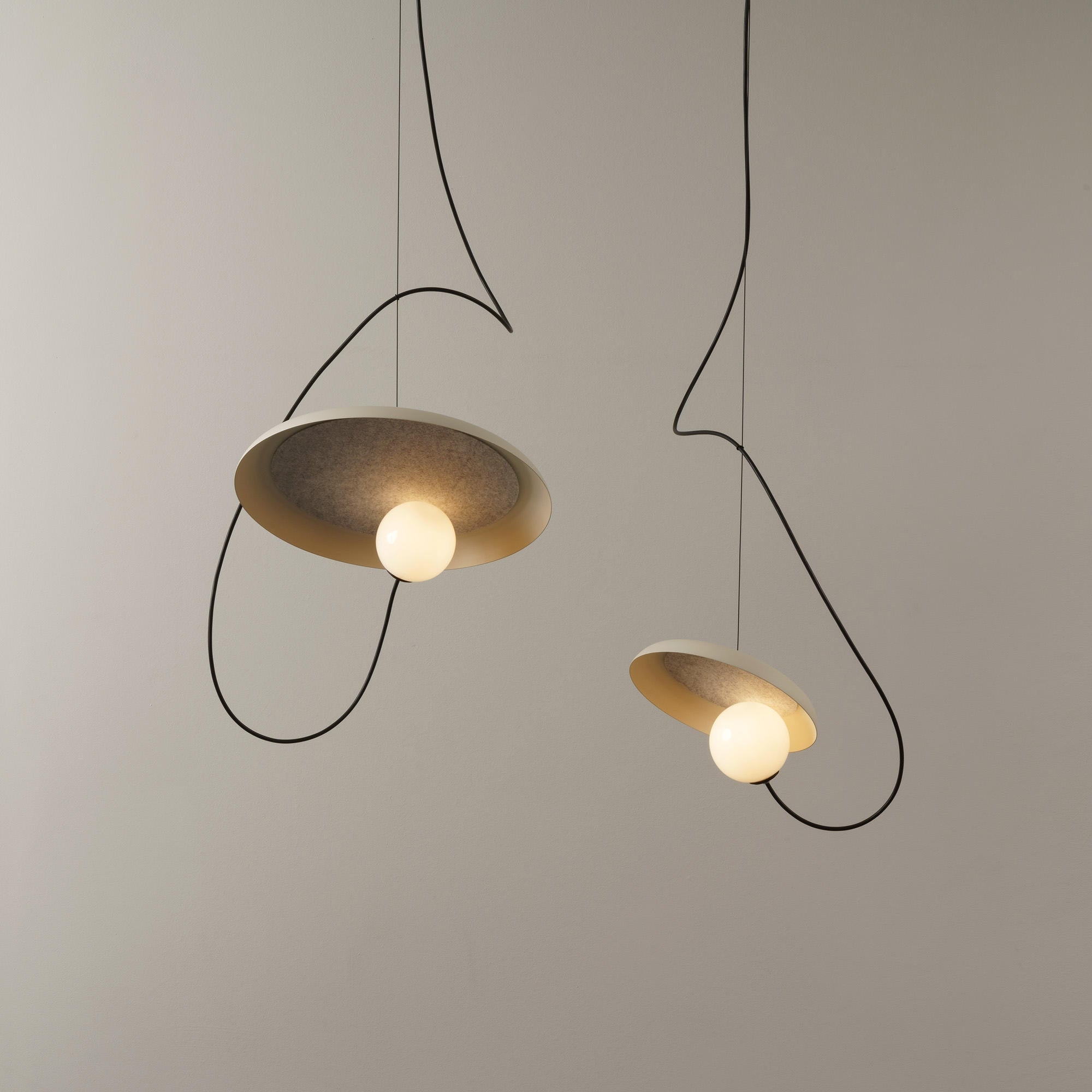 Acoustic Disc Pendant Lamp T1672