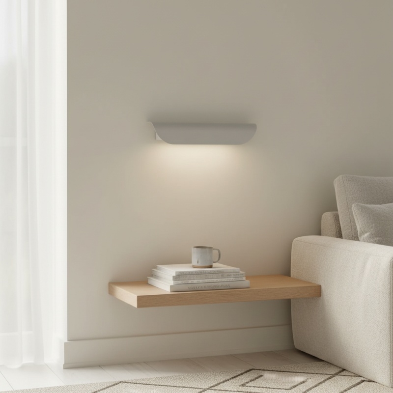 Hidra Modern Metal Wall Sconce - Minimalist Down-Light Sconce for Modern Homes T737