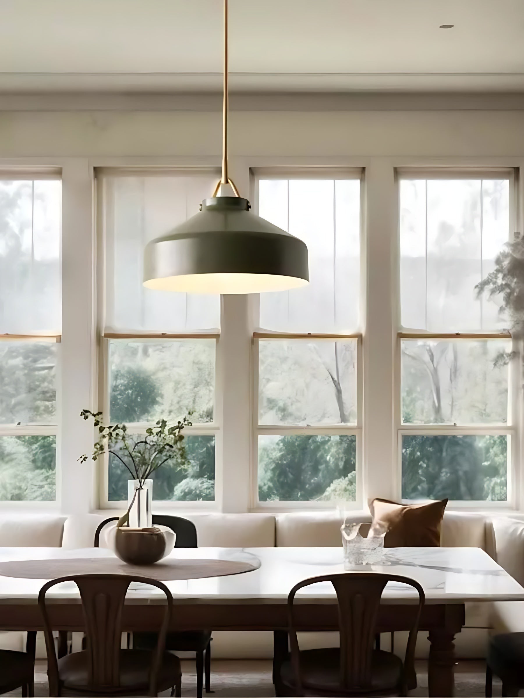 Nordic Minimalist Metal Pendant Light G89