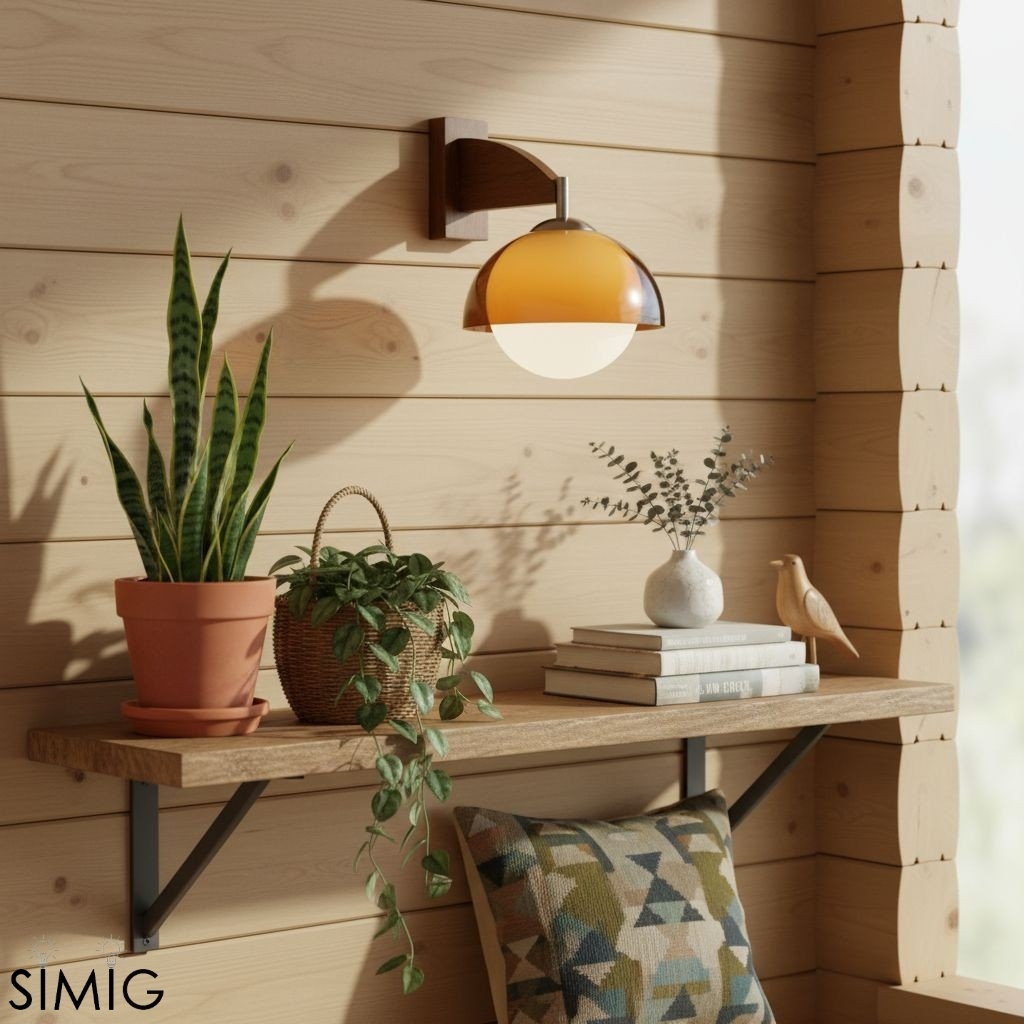 Afterglow Sunset Dual Shade Wall Lamp - Living Room Bedroom T588