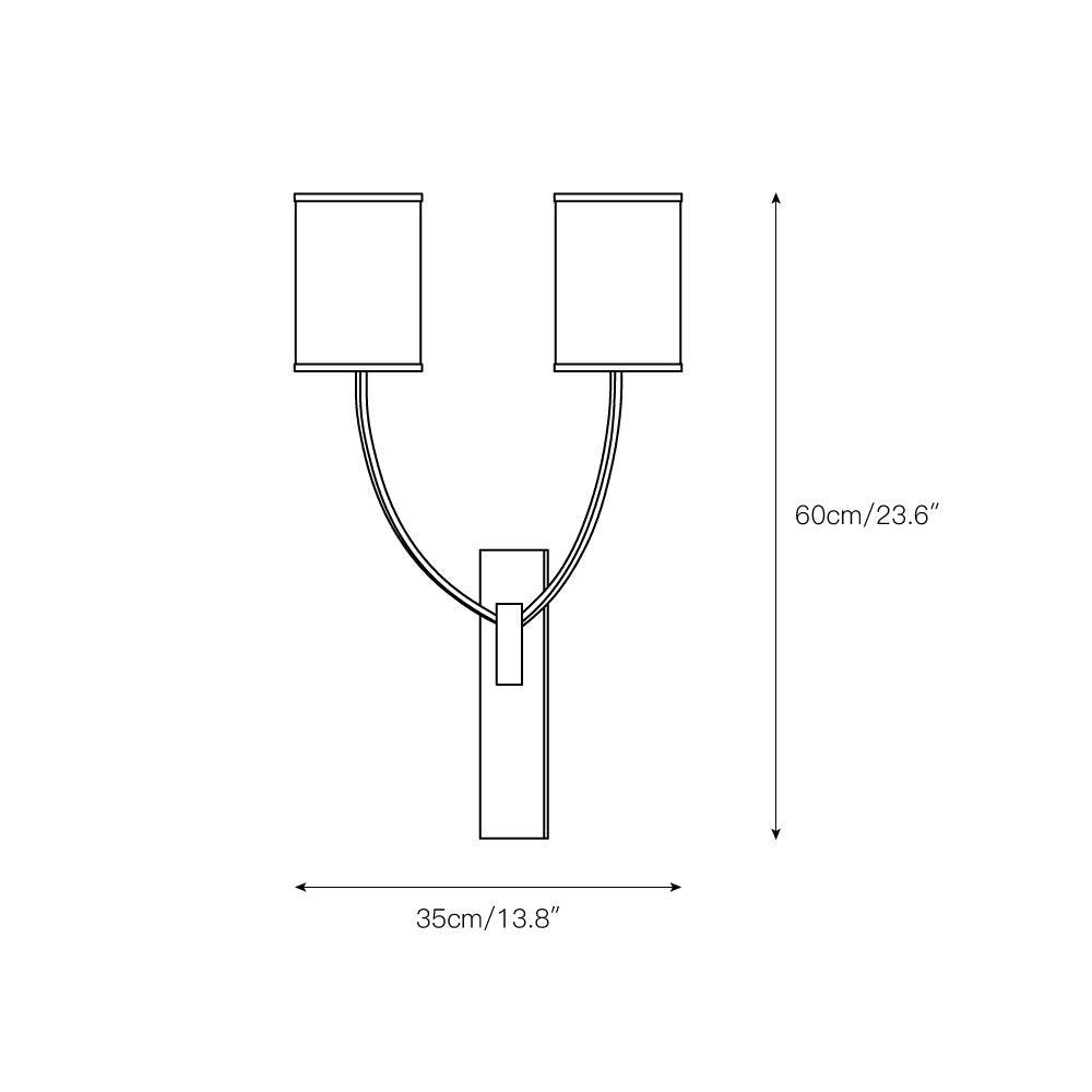 Colton Wall Lamp T1779