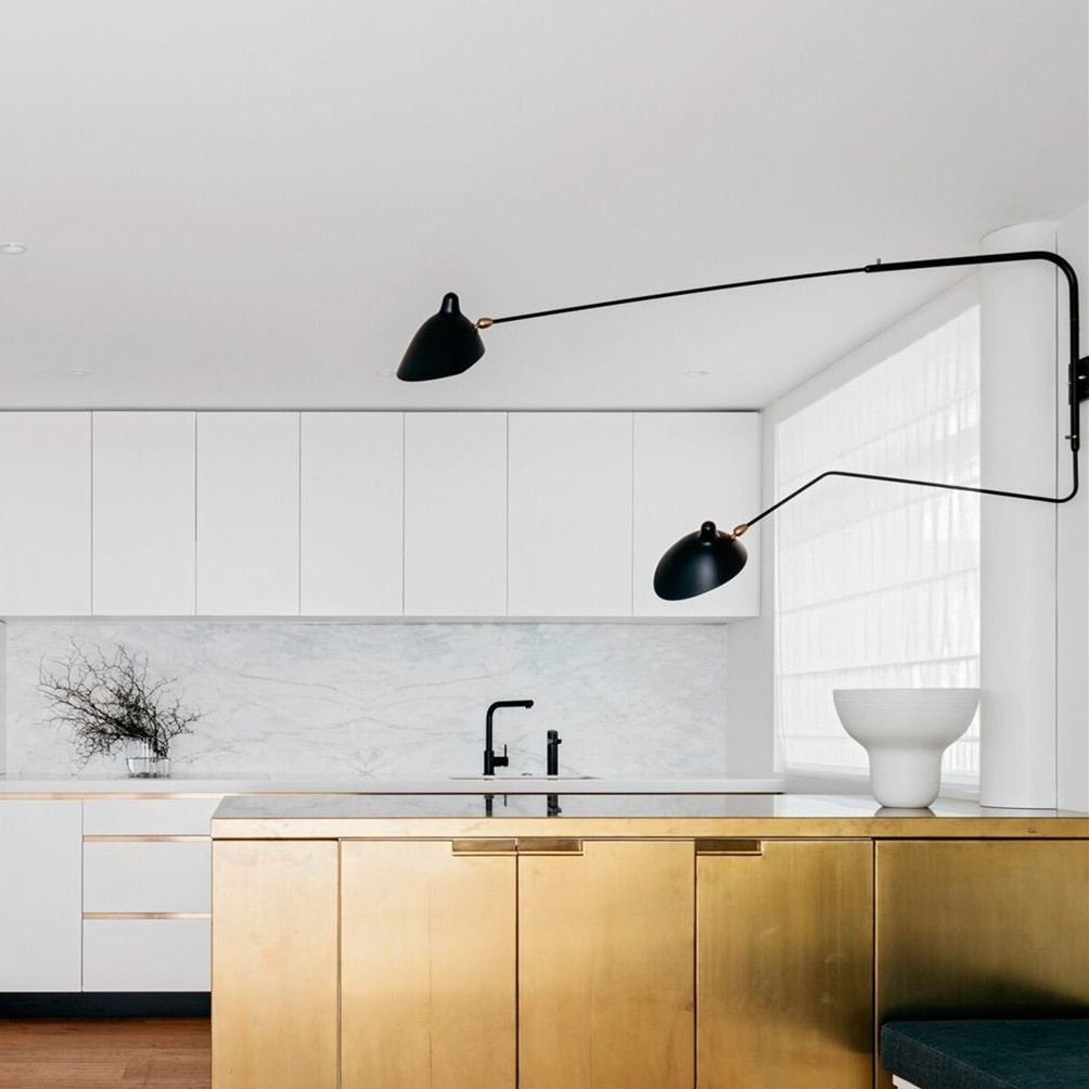 Arclume Modern Wall Light - Modern Adjustable Sconce for Living Room