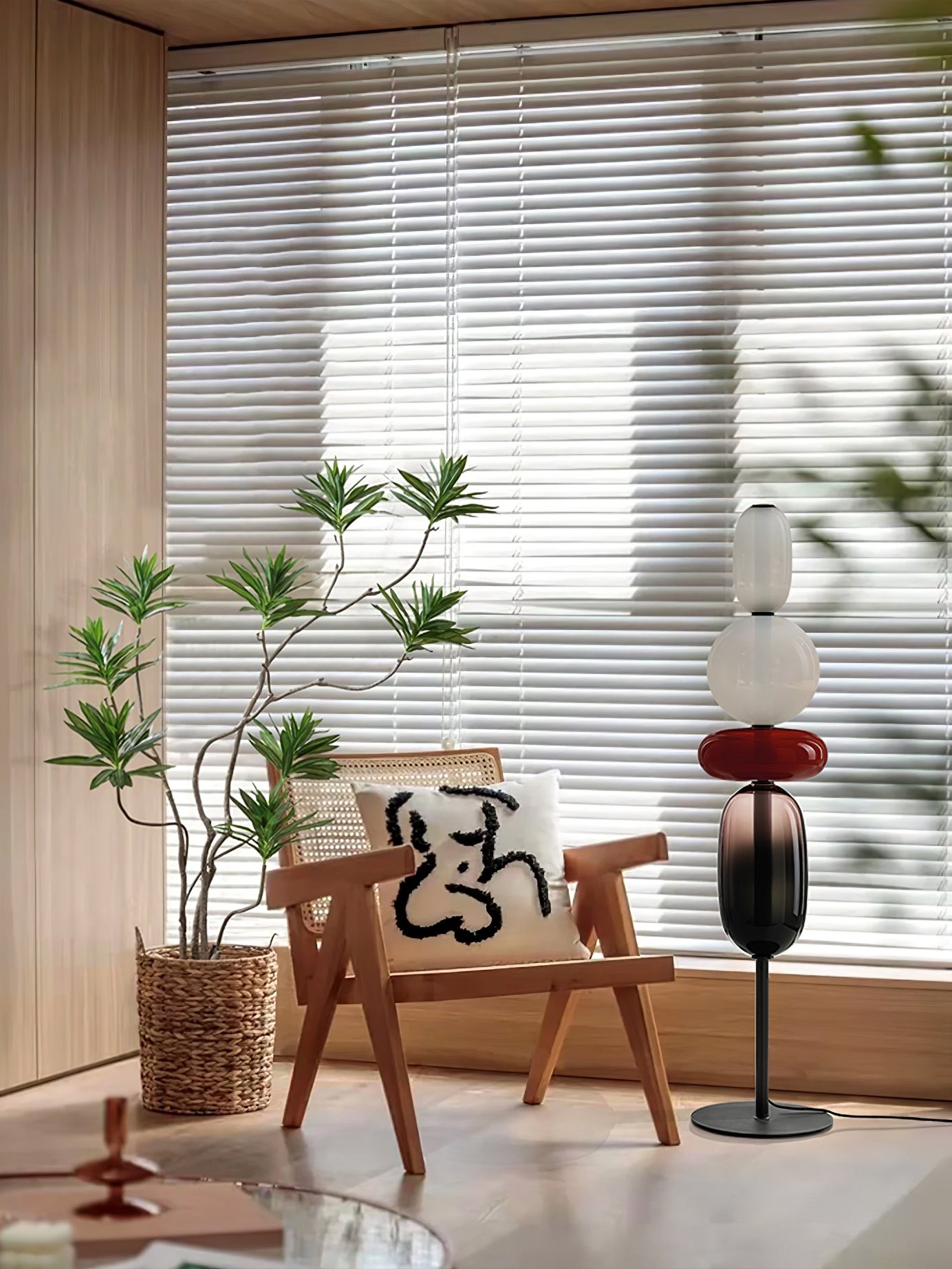 Nordic Creative Minimalist Luxury Glass Floor Light For Living Room M383