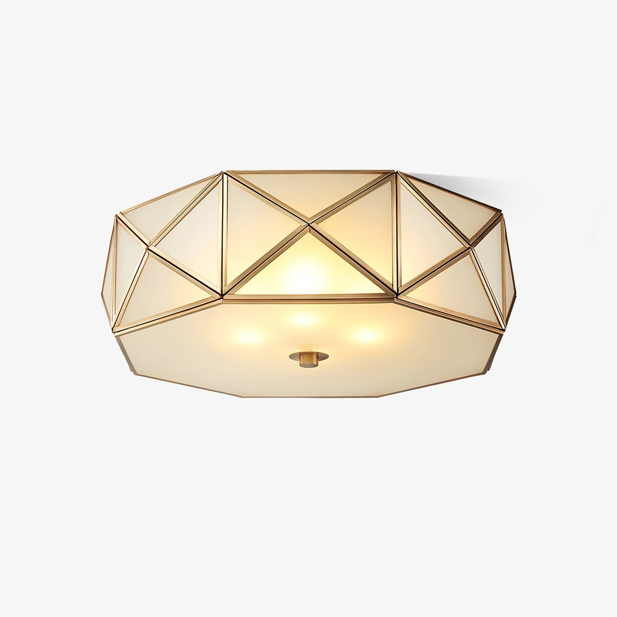 Geometric Shaped Flush Ceiling Light M452