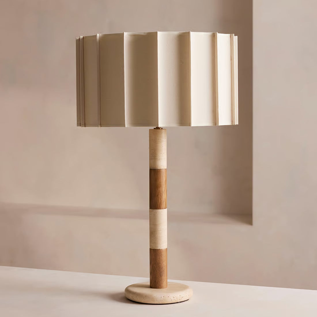 Pleated Grove Table Lamp T1440