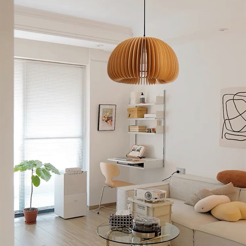 PIE Wooden Pendant Light
