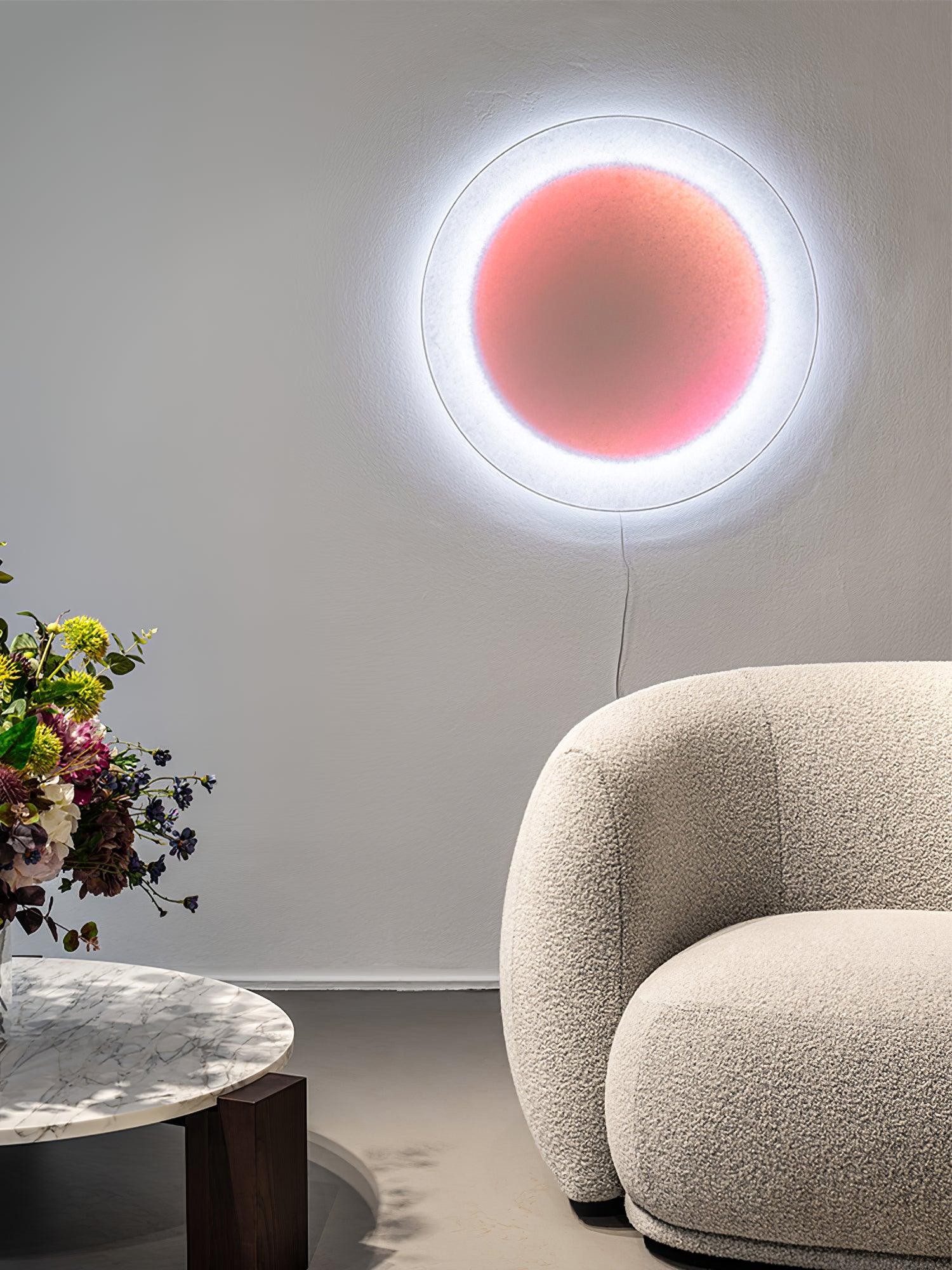 Modern Simple Plug-In Round Wall Lamp G54
