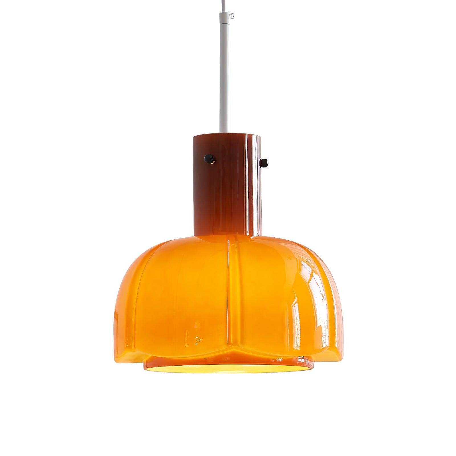 Medieval Style Glass Bud Pendant Lamp M352