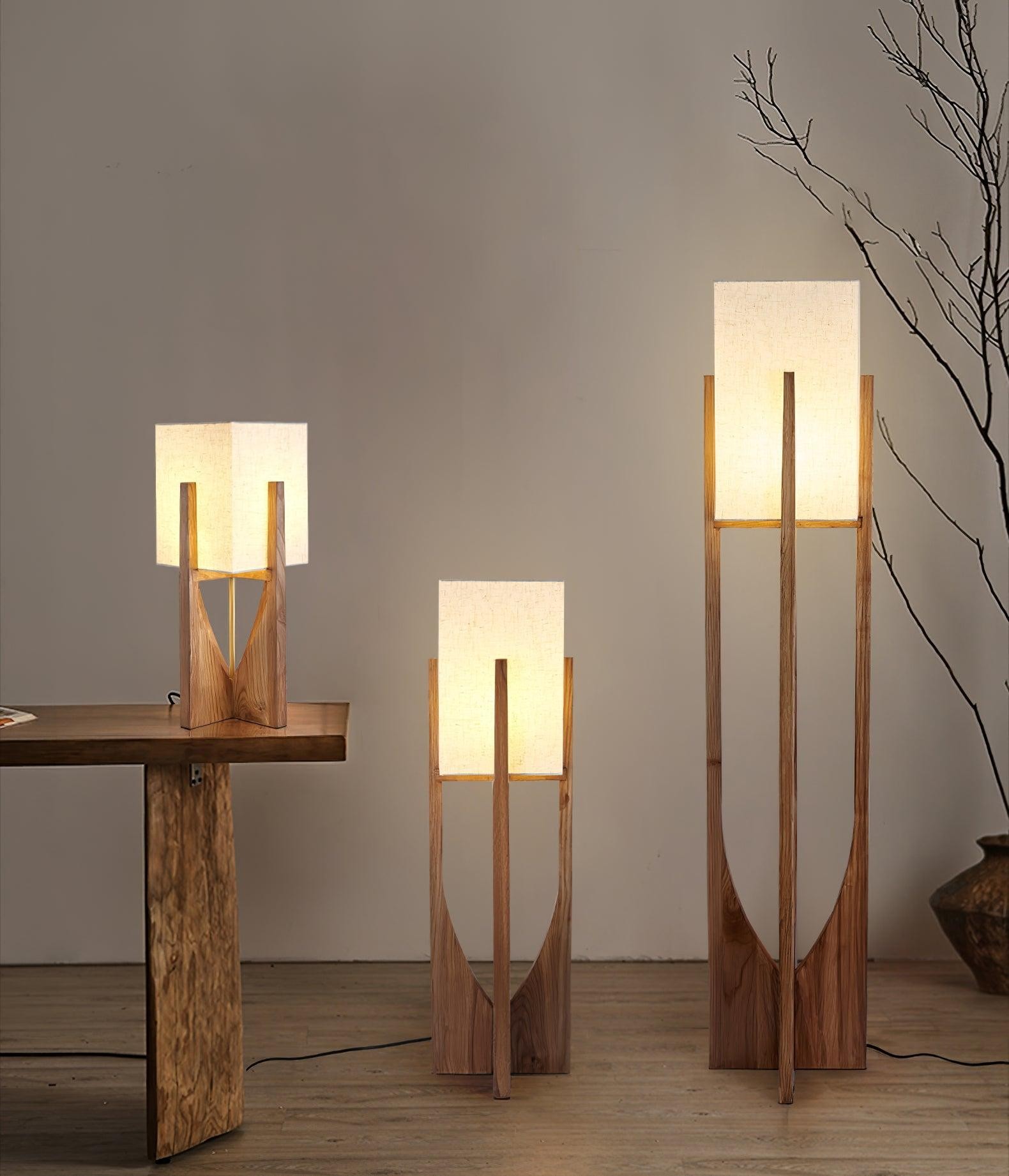 Vintage Wabi Style Floor Lamp M281