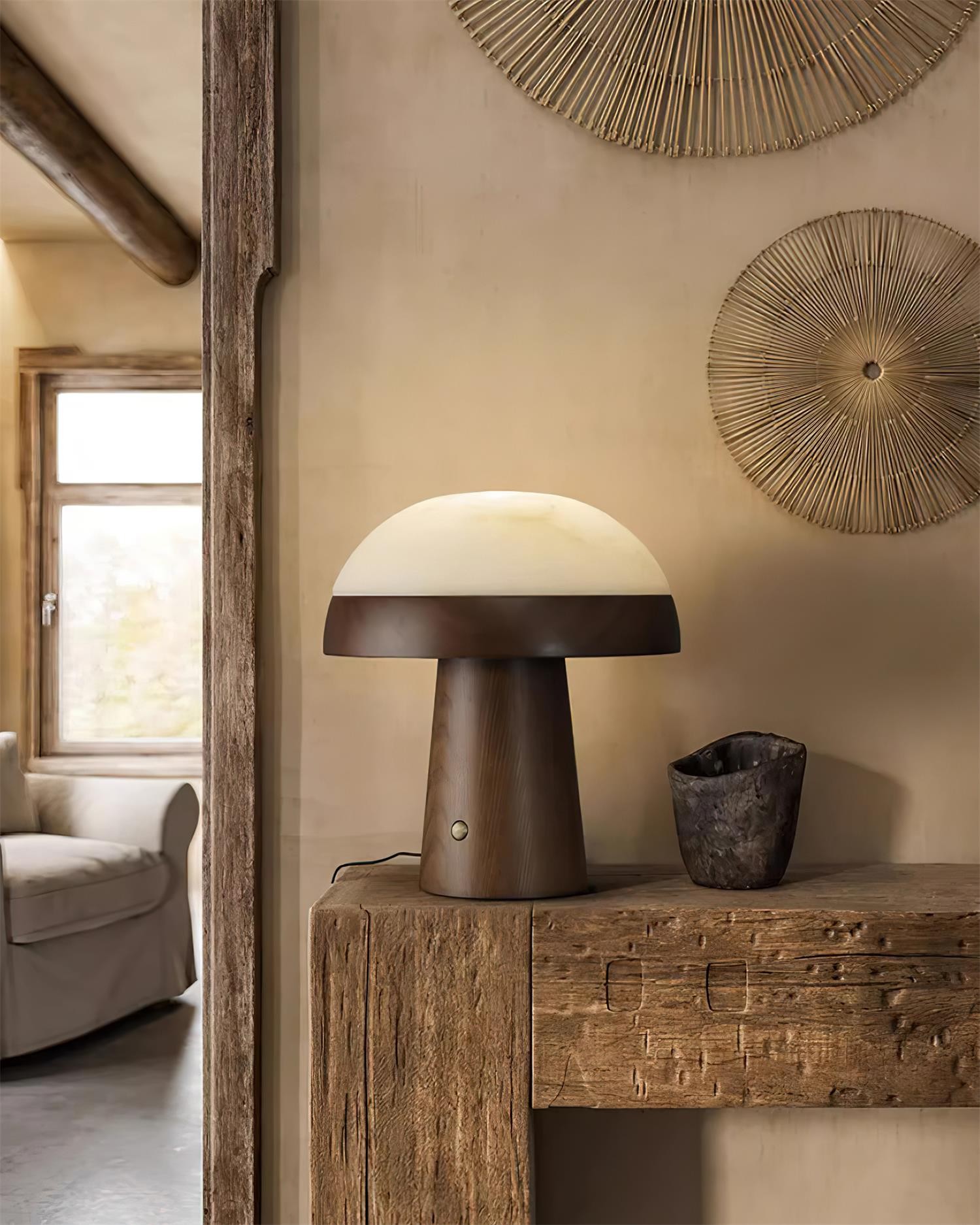 Nordic Minimalist Style Mushroom Shape Table Lamp M120