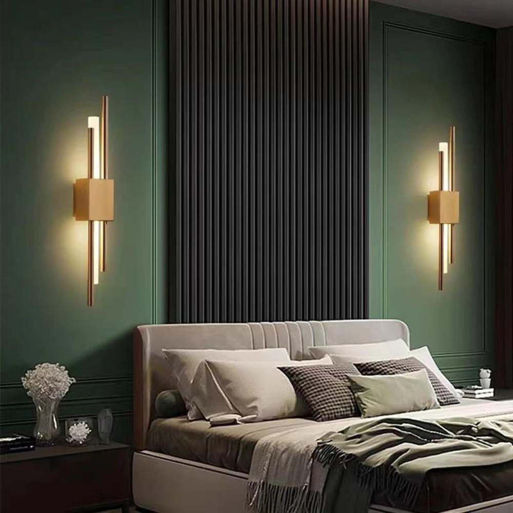 Refined Radiance Marble Accents Wall Light T2011