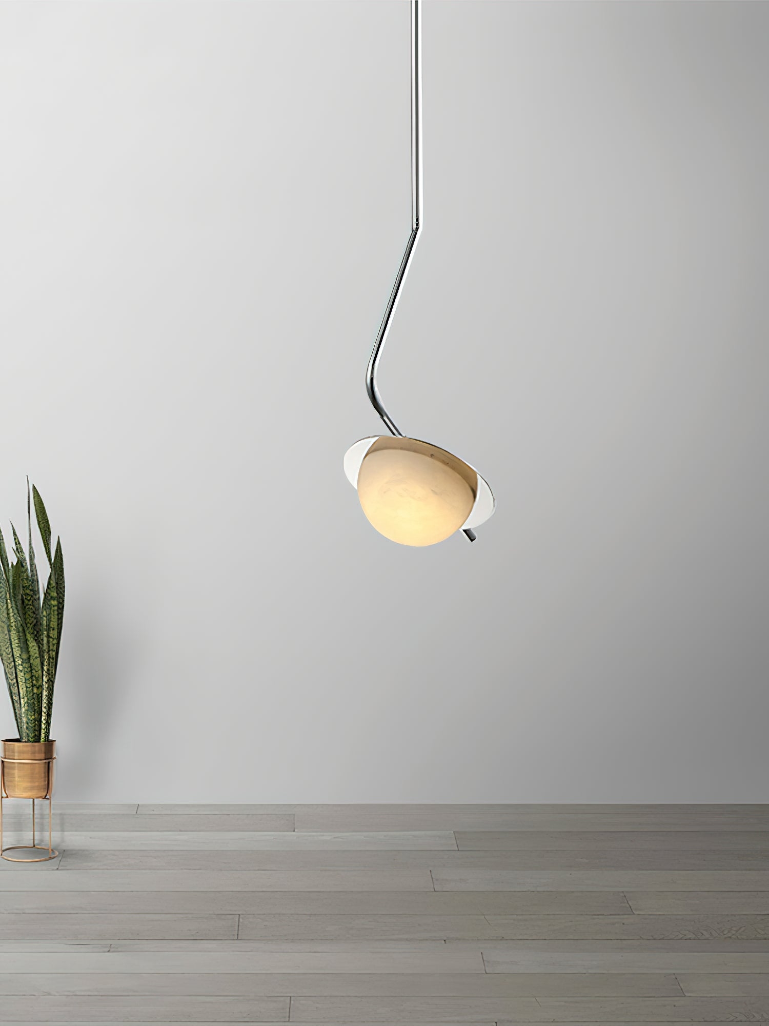 Chic Luminance Alabaster Pendant Light T1662