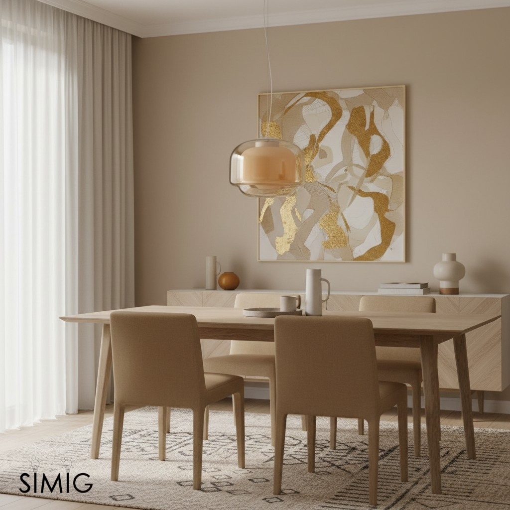 Clinco Layered Glass Hanging Lamp ‑ Chic Design for Living Room S251