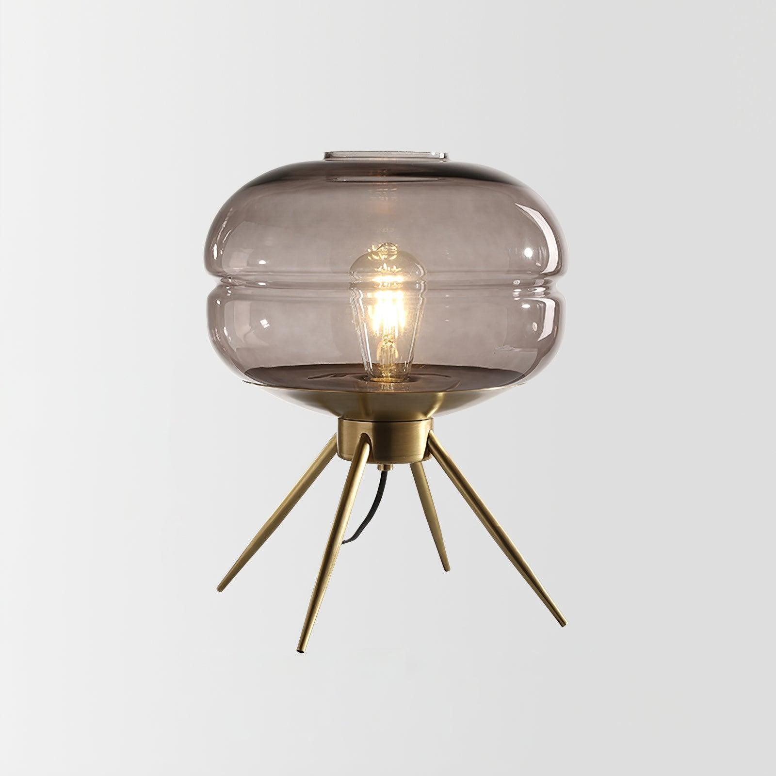 Luxury Personality Colored Glass Cover Tall Table Lamp M132