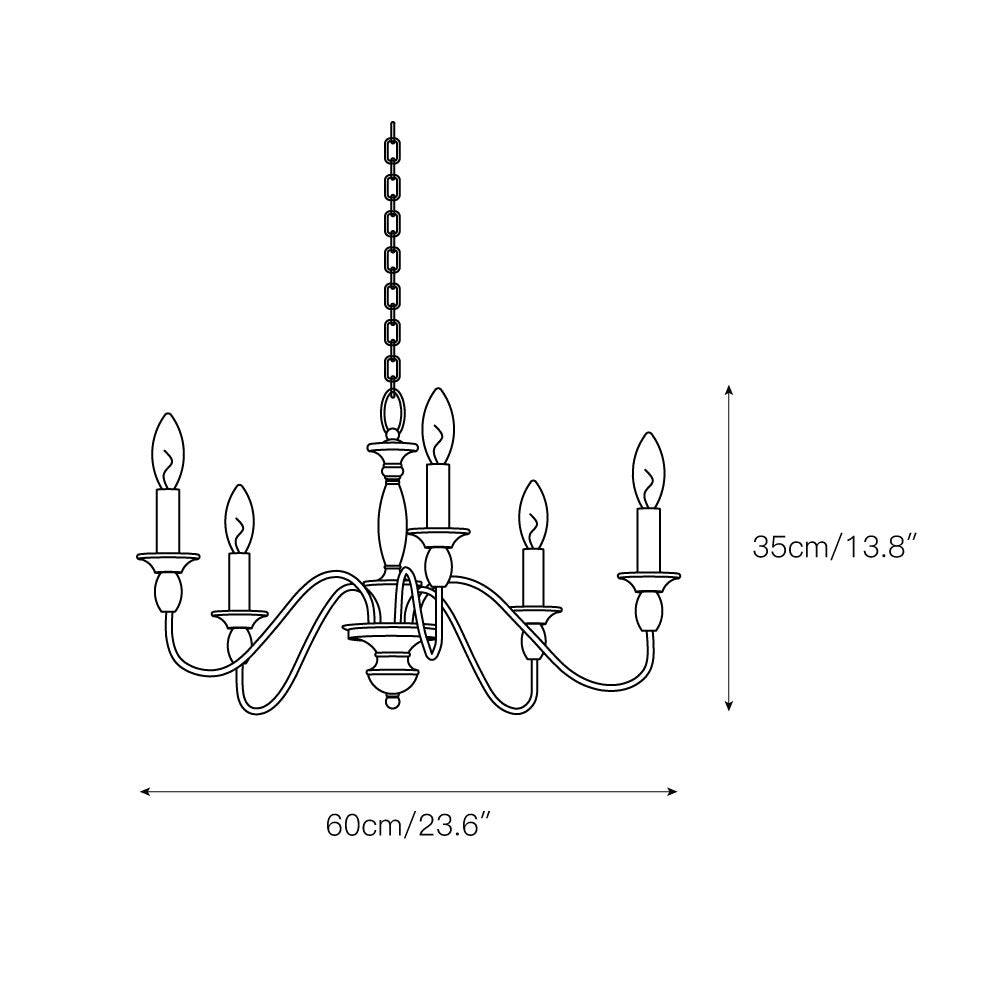 Holbrook Chandelier T1807