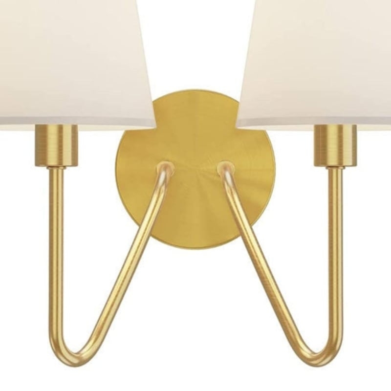 Arcuma Fabric Wall Sconce – Stylish Shade for Bedroom Lighting T500