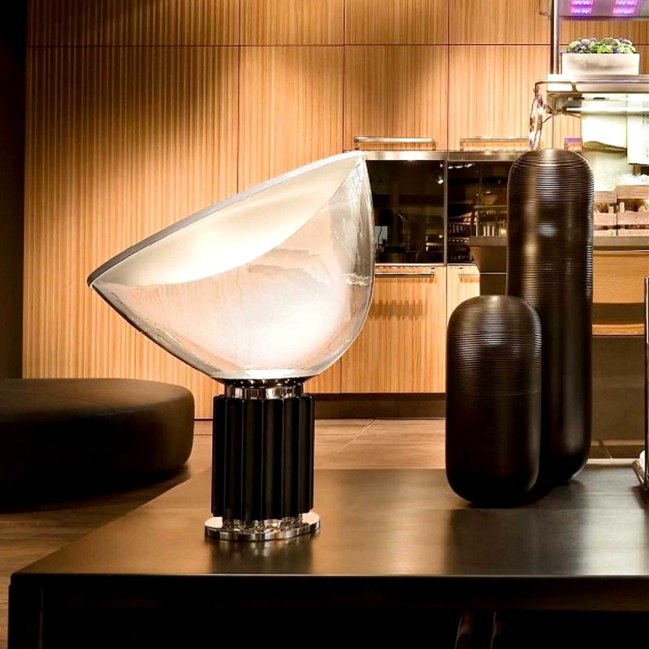 Bowlum Table Lamp - Designer Glass Table Lamp for Bedroom