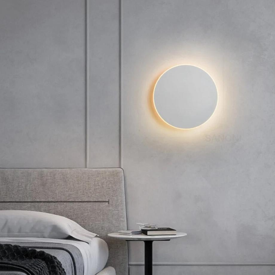 Modern Nordic Round Aluminum Minimalist LED Wall Light T1991