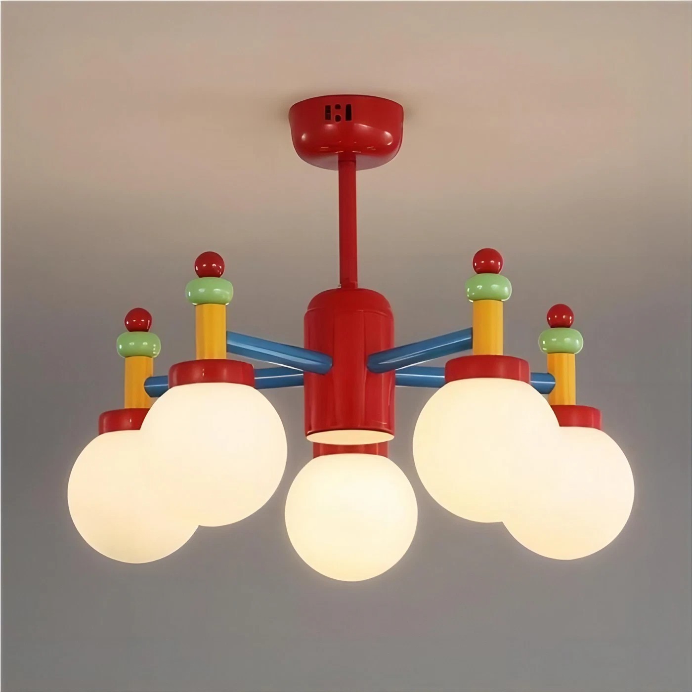 Art Decor Macaron Chandeliers For Children's Room S49