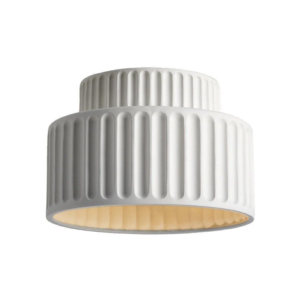 Modern Solid Color Recessed Resin Ceiling Lamp S177