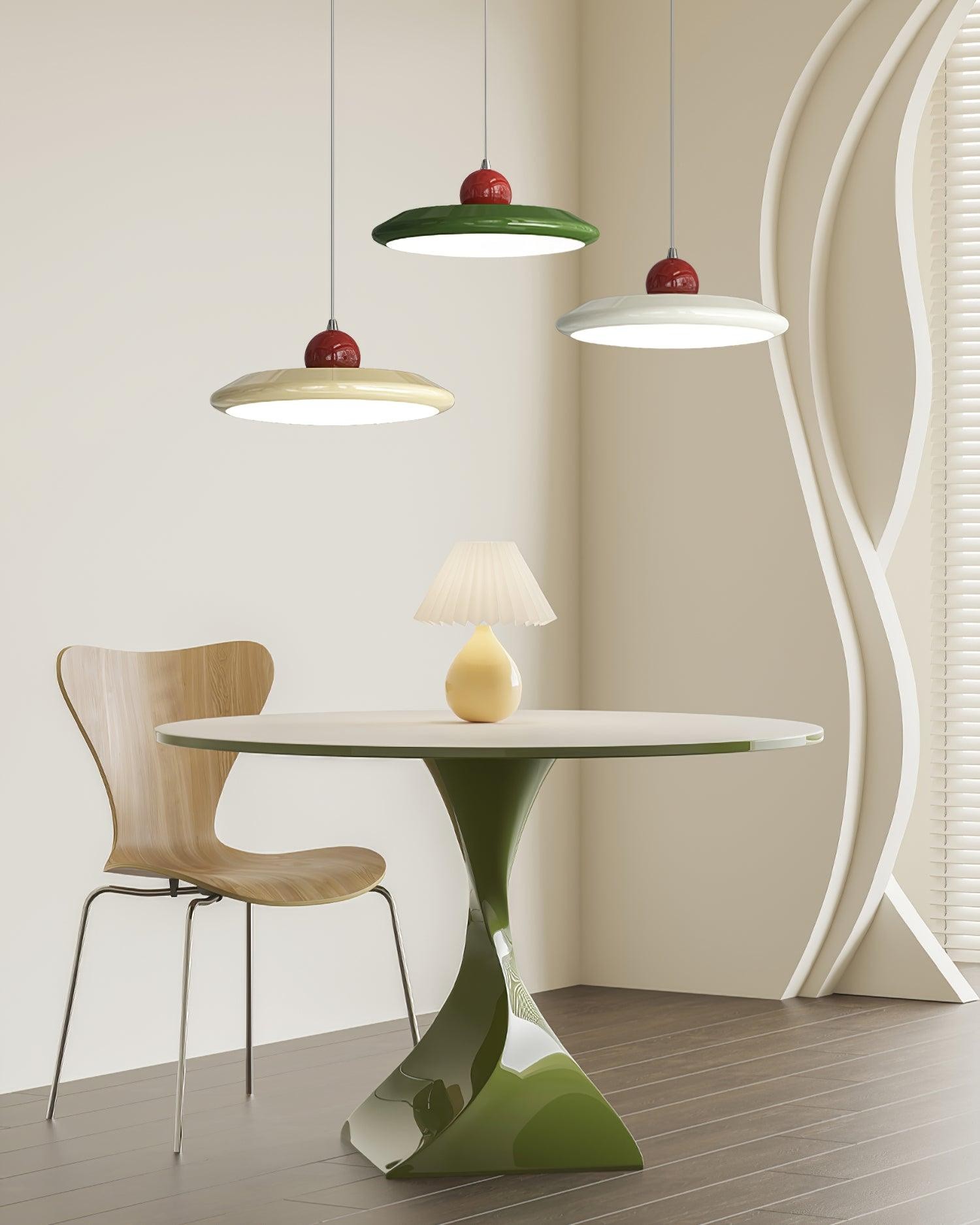 High-Grade Flying Saucer Swing Arm Pendant Lamp M183