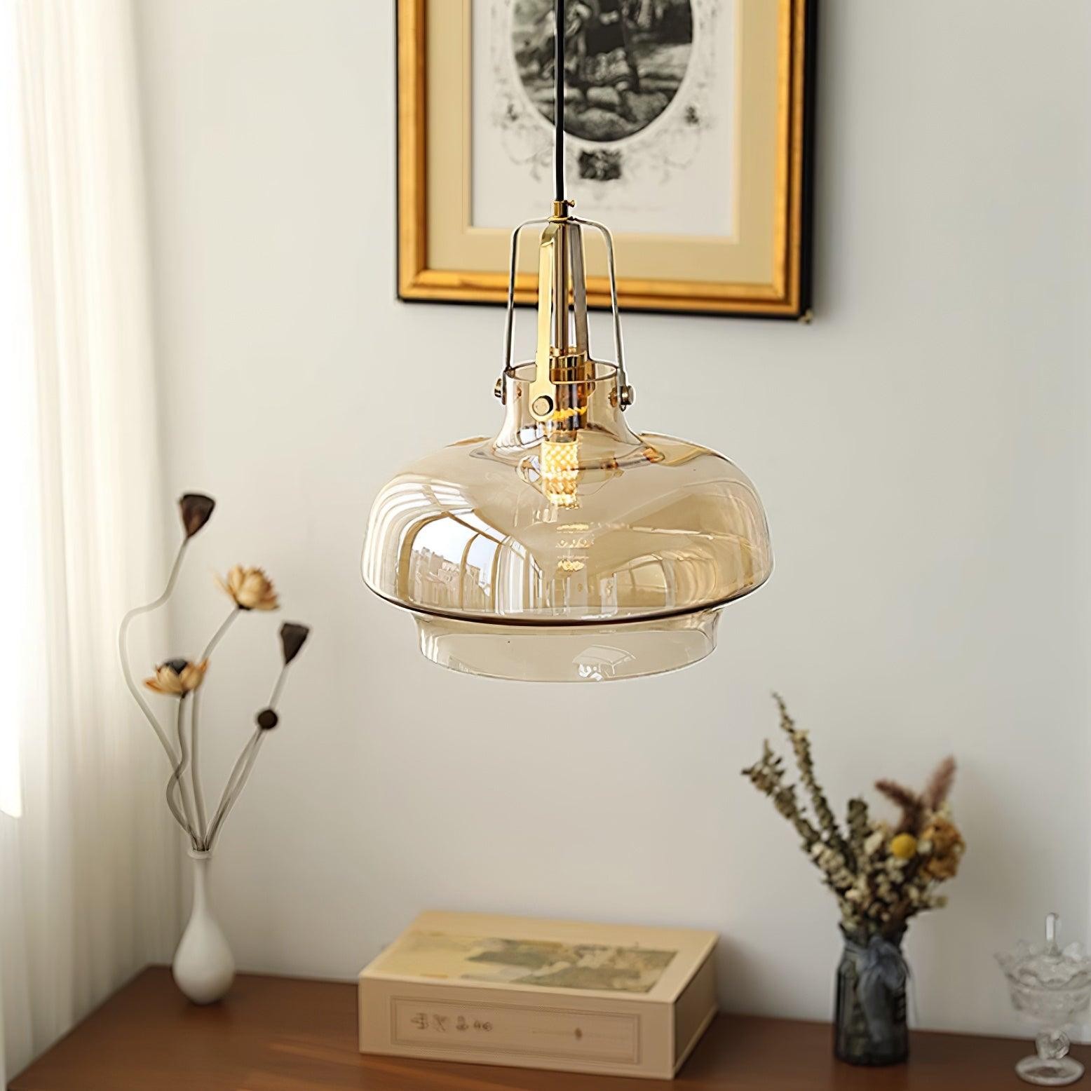 Light Luxury Glass Pendant Lamp P048