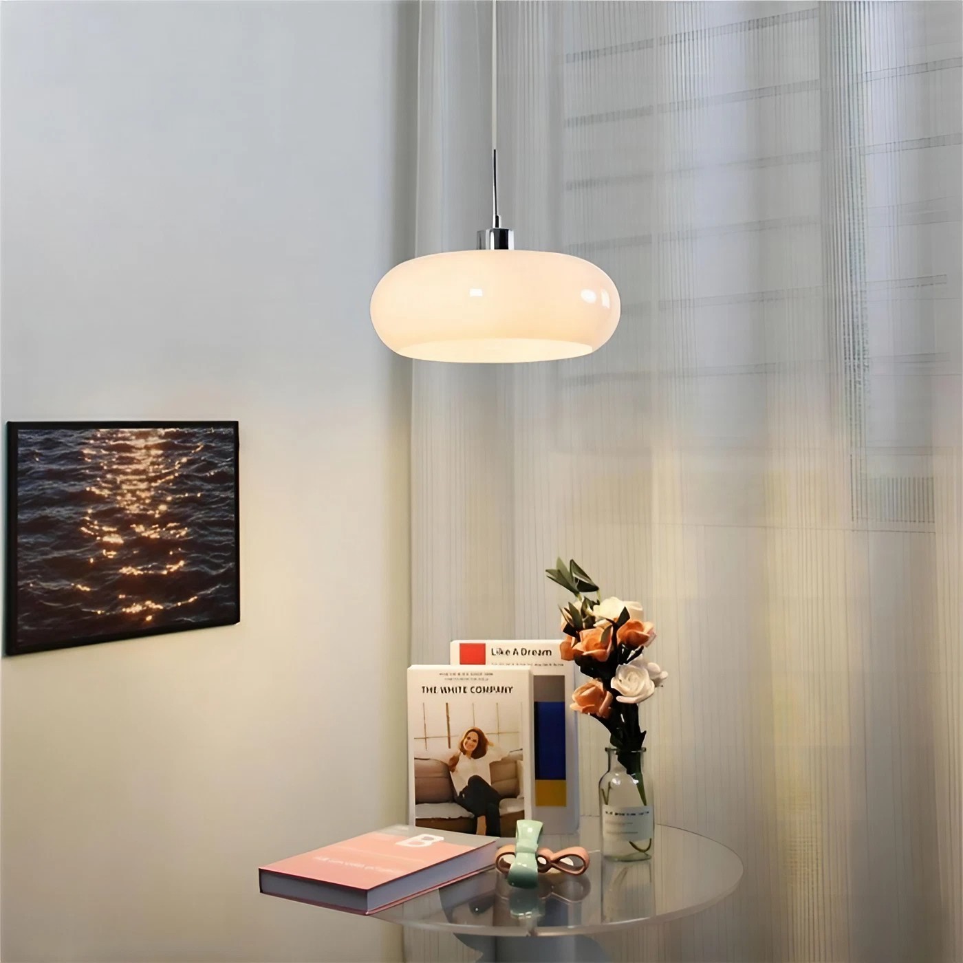 Nordic Bauhaus Glass Pendant Lamp S47