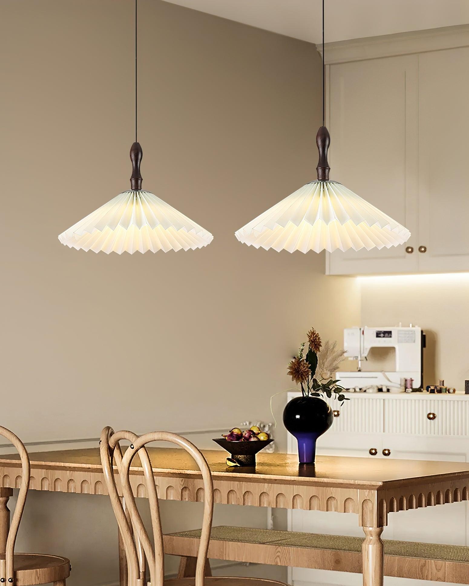 Simple White Flower Paper Pendant Lamp M552