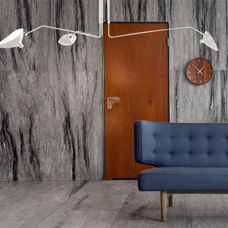 Arclume Arc Ceiling Lamp - Mid Century Multi Arm Light for Living Room